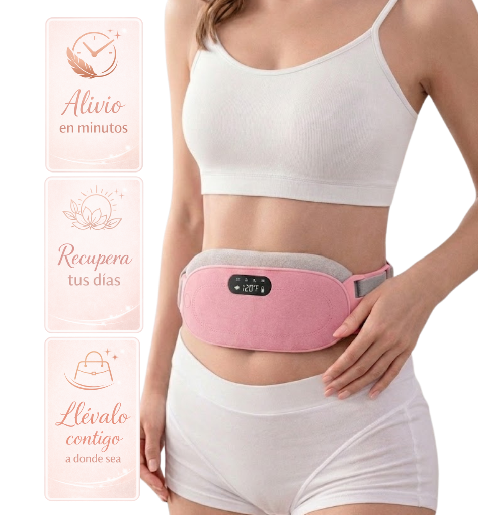 Cinturón Térmico Anticólicos Oblara (Recargable + Masaje)